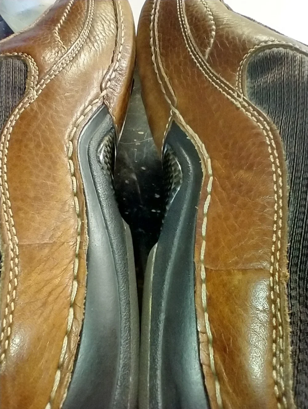 Johnston & Murphy Brown Leather Driving Slip On Loafers Men's sz 13M. - Picture 12 of 12